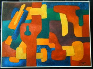 peinture de Josette Bude Laurent